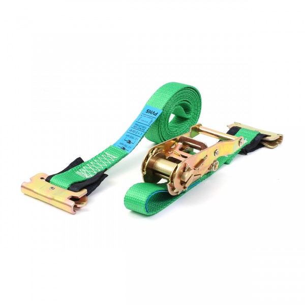 34 10x Spanngurt 750 daN Stäbchenzurrschiene 4m Zurrgurt 25mm Flachhaken 2 tlg 